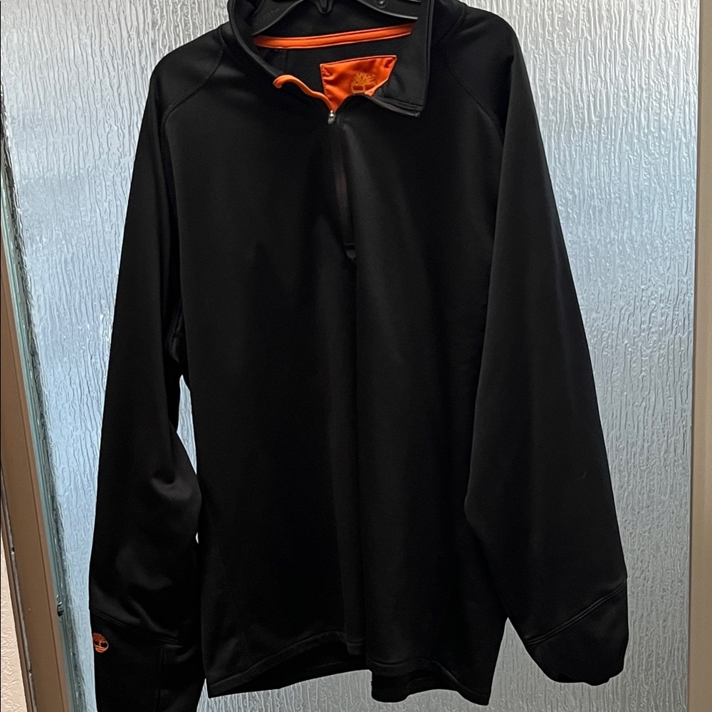 Timberland Black and Orange Men's Jacket